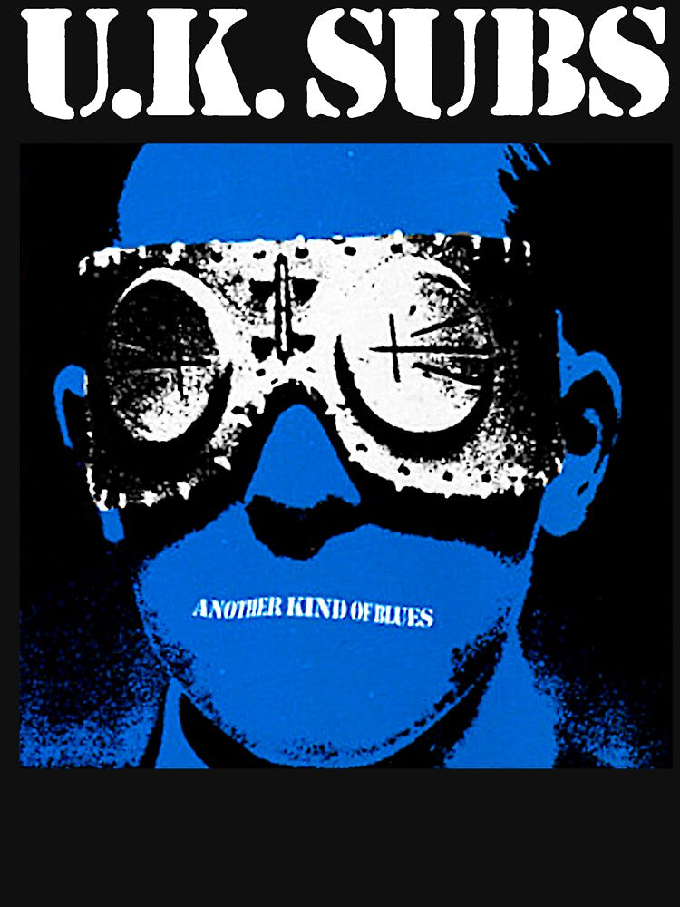 UK SUBS: Another Kind Of Blues (Enhanced Album Art Edition) by Jessie Slamwhorella T-Shirts, Hoodie, Sweatshirt (Image 3)