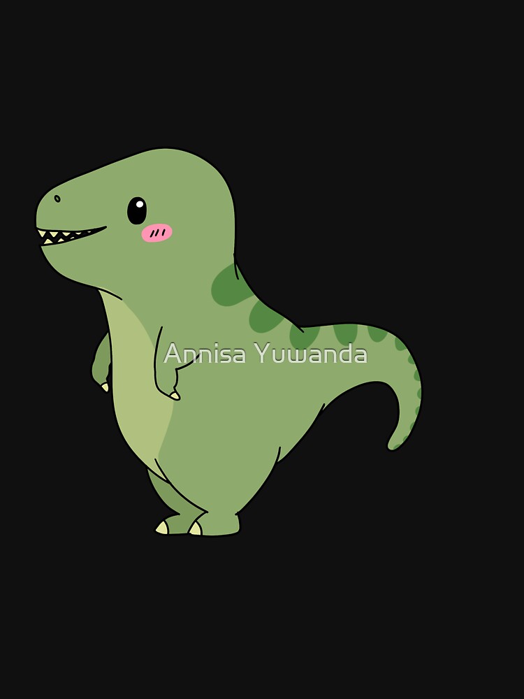 Cute Kawaii Chonky Chibi Funny Dinosaur Lover #2 by Annisa Yuwanda T-Shirts, Hoodie, Sweatshirt | BlankRebels.com (Image 3)