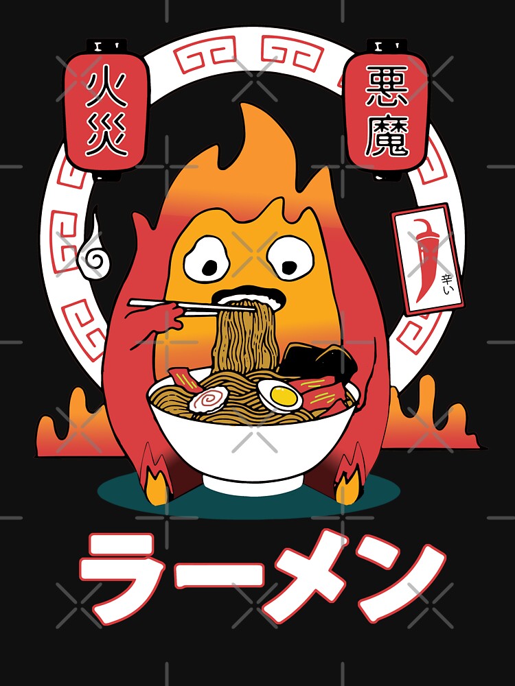 Spicy Calcifer Studio Ghibli T-Shirts, Hoodie, Sweatshirt