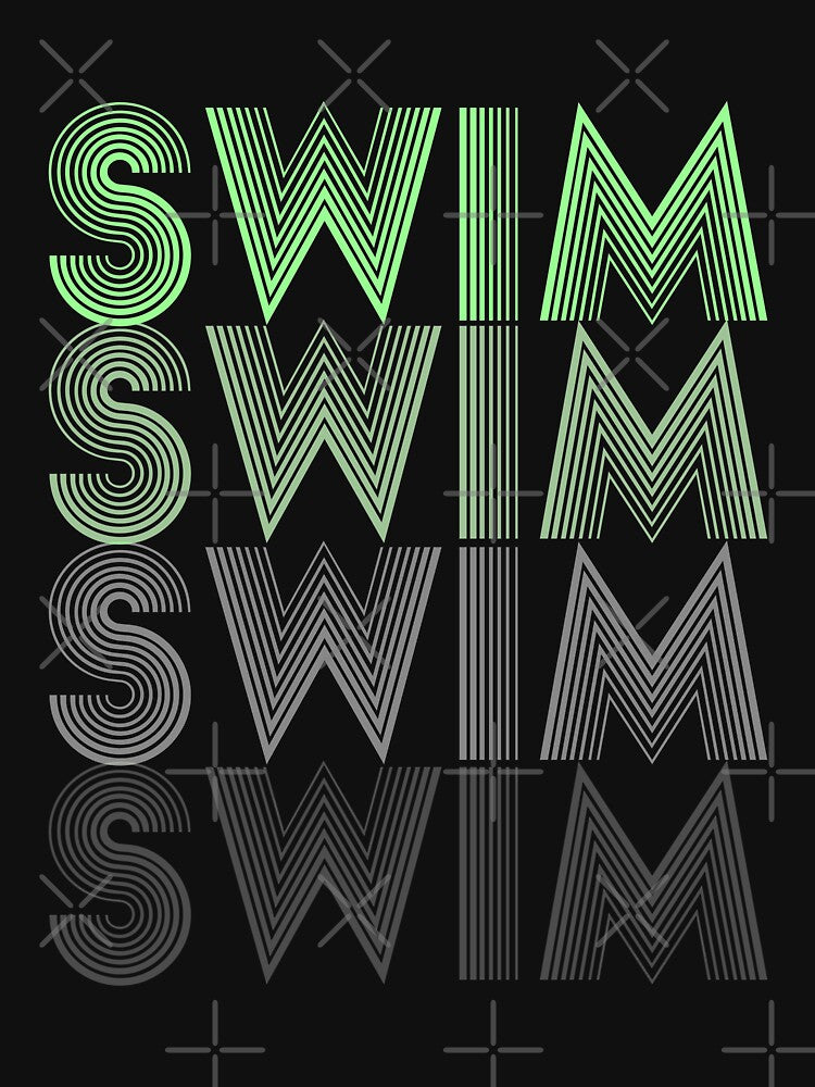 Retro Swim by bylox T-Shirts, Hoodie, Sweatshirt | BlankRebels.com (Image 3)