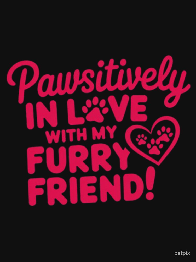 Playful Pet Love with Paw Print Heart by Petpixy T-Shirts, Hoodie, Sweatshirt | BlankRebels.com (Image 3)