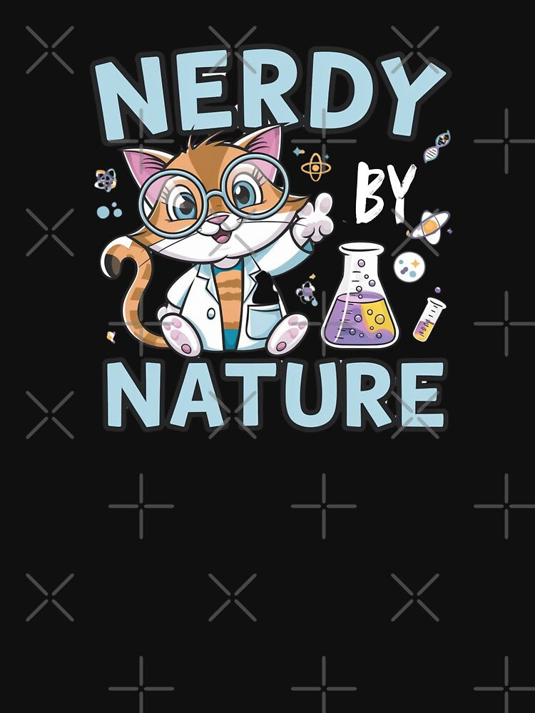 Cartoon Cat – Nerdy Nature Funny Nerdy T-Shirts, Hoodie, Sweatshirt