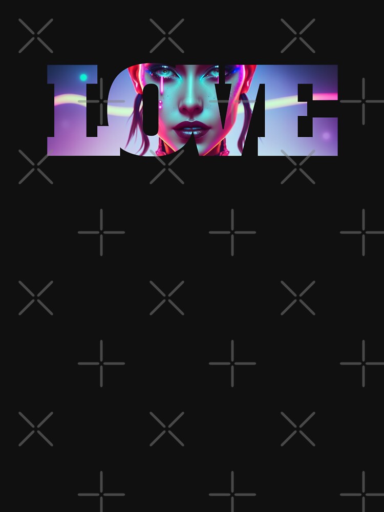 LOVE DJ Girl by badbug T-Shirts, Hoodie, Sweatshirt | BlankRebels.com (Image 3)