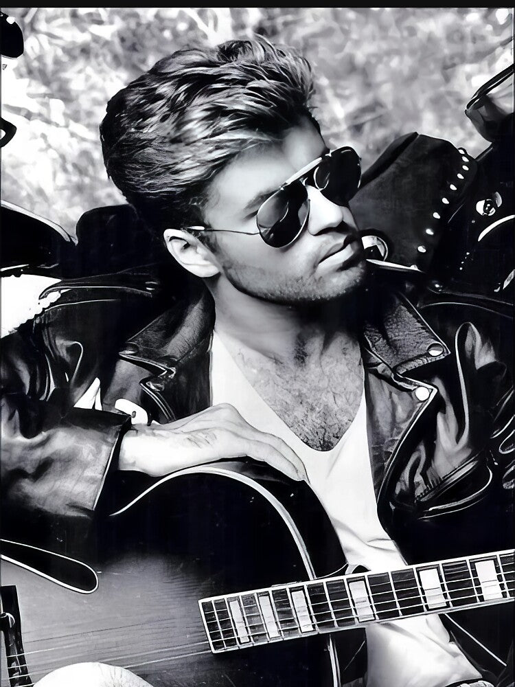 George Michael Music by Detllustration_STD T-Shirts, Hoodie, Sweatshirt | BlankRebels.com (Image 3)