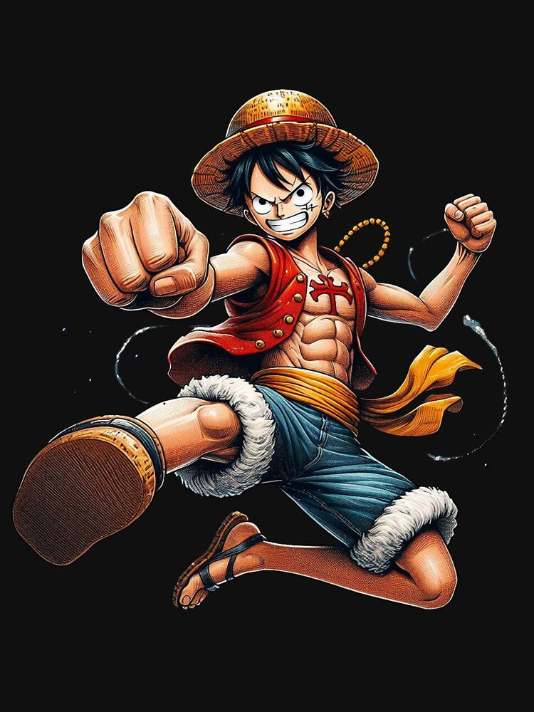 Luffy’s Dynamic Pose by ZingArtt T-Shirts, Hoodie, Sweatshirt | BlankRebels.com (Image 3)