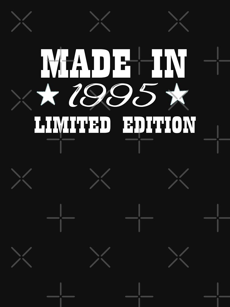 Made in 1995: Born in Eighties retro Neon Funny T-Shirt Cute Shirt Unisex T-shirt  Women T-shirt Trending gift.... (Image 3)