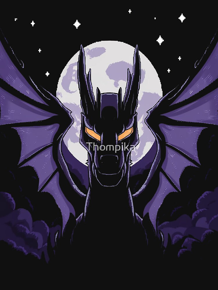 Ender Dragon Shadow by Thompika T-Shirts, Hoodie, Sweatshirt | BlankRebels.com (Image 3)