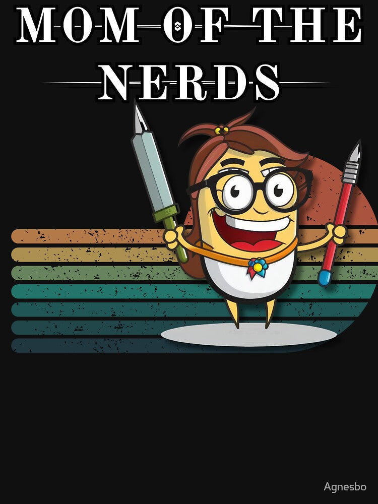 Nerd Mom by Agnesbo T-Shirts, Hoodie, Sweatshirt | BlankRebels.com (Image 3)