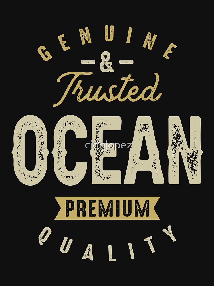 Genuine Ocean Funny Personalized Name by cidolopez T-Shirts, Hoodie, Sweatshirt | BlankRebels.com (Image 3)