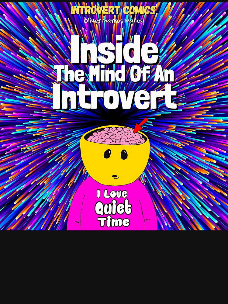 Introvert Comics: Inside The Mind Of An Introvert by IntrovertComics T-Shirts, Hoodie, Sweatshirt | BlankRebels.com (Image 3)