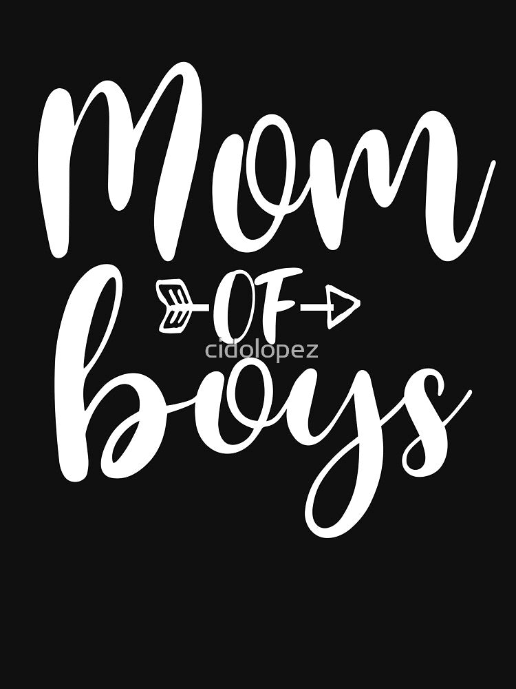 Mom Of Boys by cidolopez T-Shirts, Hoodie, Sweatshirt | BlankRebels.com (Image 3)