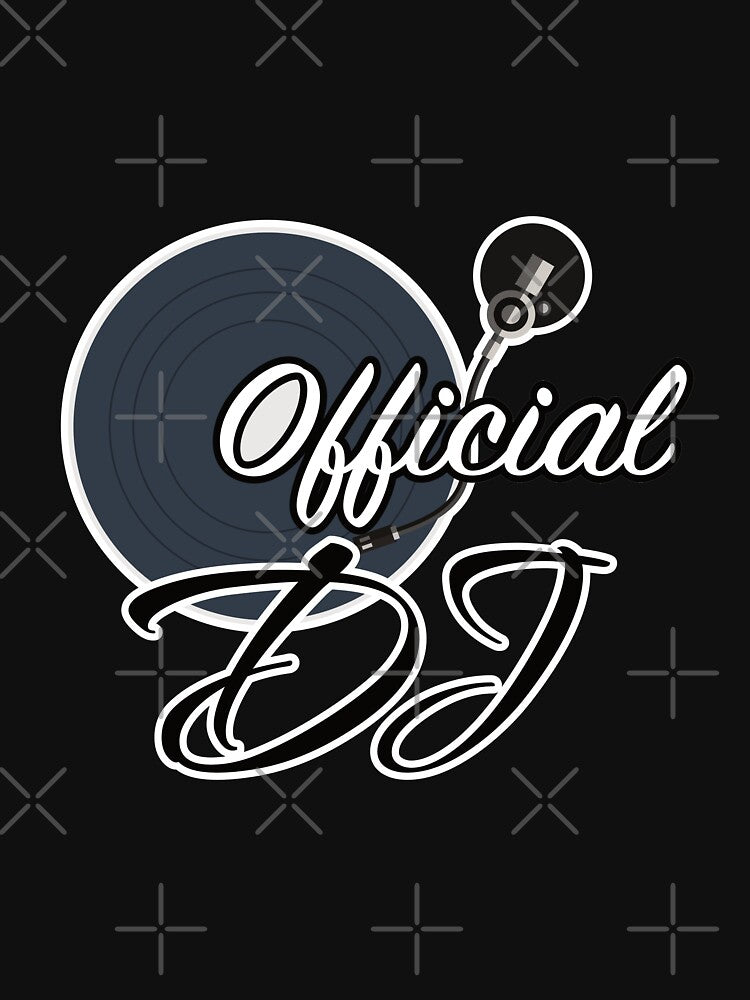 Official DJ - Logo - Design by onjcdesign T-Shirts, Hoodie, Sweatshirt | BlankRebels.com (Image 3)