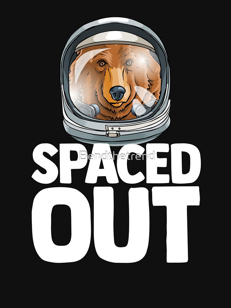 Spaced Out Astronaut Bear Outserspace Science Geek by Bendthetrend T-Shirts, Hoodie, Sweatshirt | BlankRebels.com (Image 3)