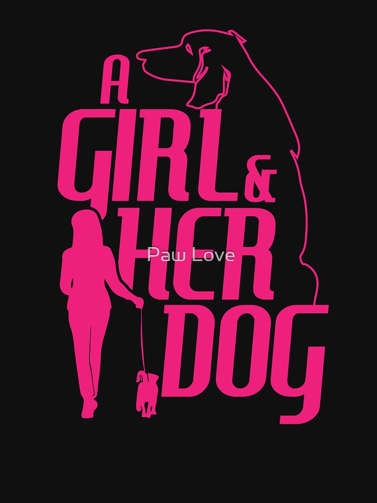 A girl And Her Dog by Paw Love T-Shirts, Hoodie, Sweatshirt | BlankRebels.com (Image 3)