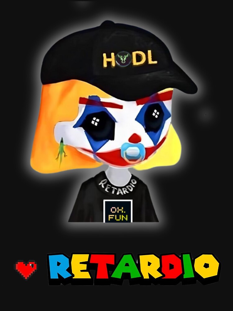 I'm with Retardio Meme Coin Merchandise | Funny Crypto HODL Merch | Premium Crypto Trader Gift | Meme Coin Enthusiast Shirt 2024 by JoyfulThread