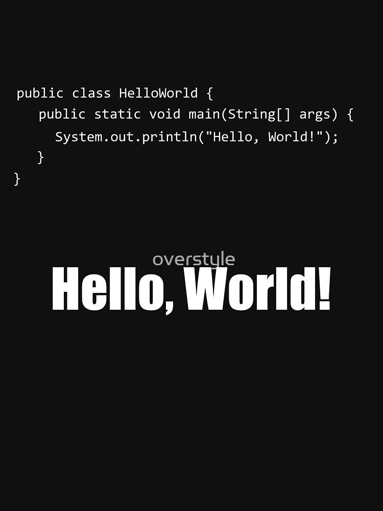 Hello World Java T-Shirts, Hoodie, Sweatshirt