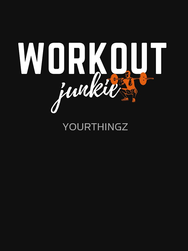 Work out junkie tshirt by YOURTHINGZ Hoodie, Sweatshirt | BlankRebels.com (Image 3)