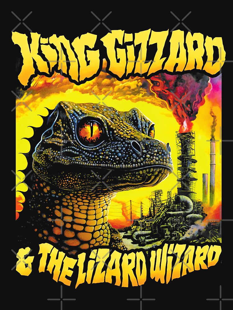 king gizzard and the lizard wizard by vilsamuara T-Shirts, Hoodie, Sweatshirt | BlankRebels.com (Image 3)
