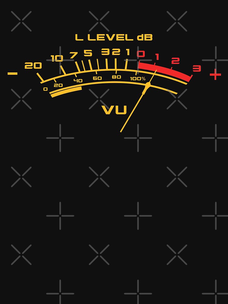 Recording Engineer Vintage Volume Vu Meter For The Music Lover by Shirt Happenz Hoodie, Sweatshirt (Image 3)