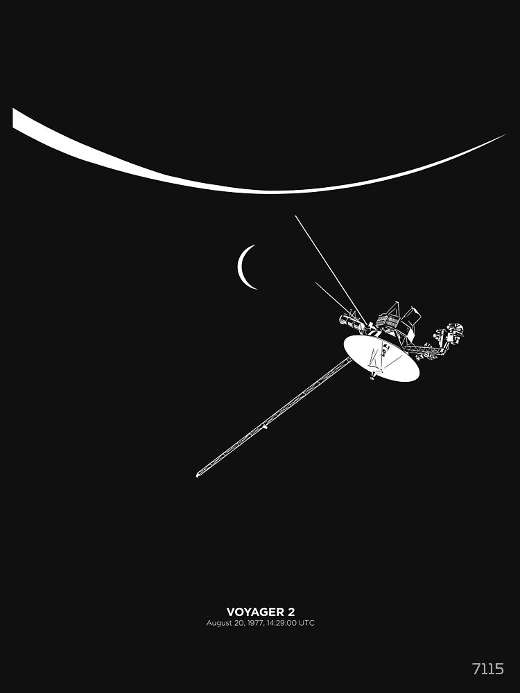 VOYAGER 2 by 7115 T-Shirts, Hoodie, Sweatshirt | BlankRebels.com (Image 3)