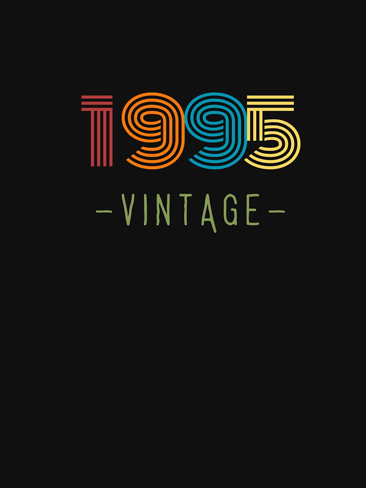 VINTAGE 1995 NEON RETRO DESIGN by Frame and Flames T-Shirts, Hoodie, Sweatshirt | BlankRebels.com (Image 3)