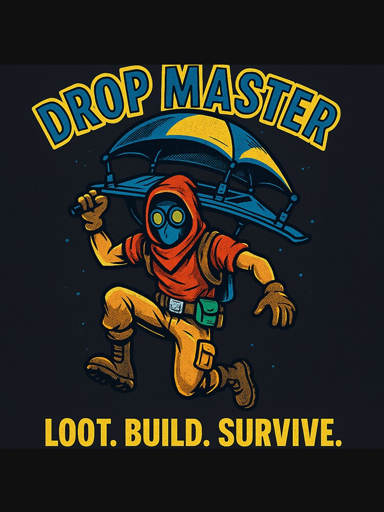 Drop Master – Loot. Build. Survive. by TrendCore Lab T-Shirts, Hoodie, Sweatshirt | BlankRebels.com (Image 2)