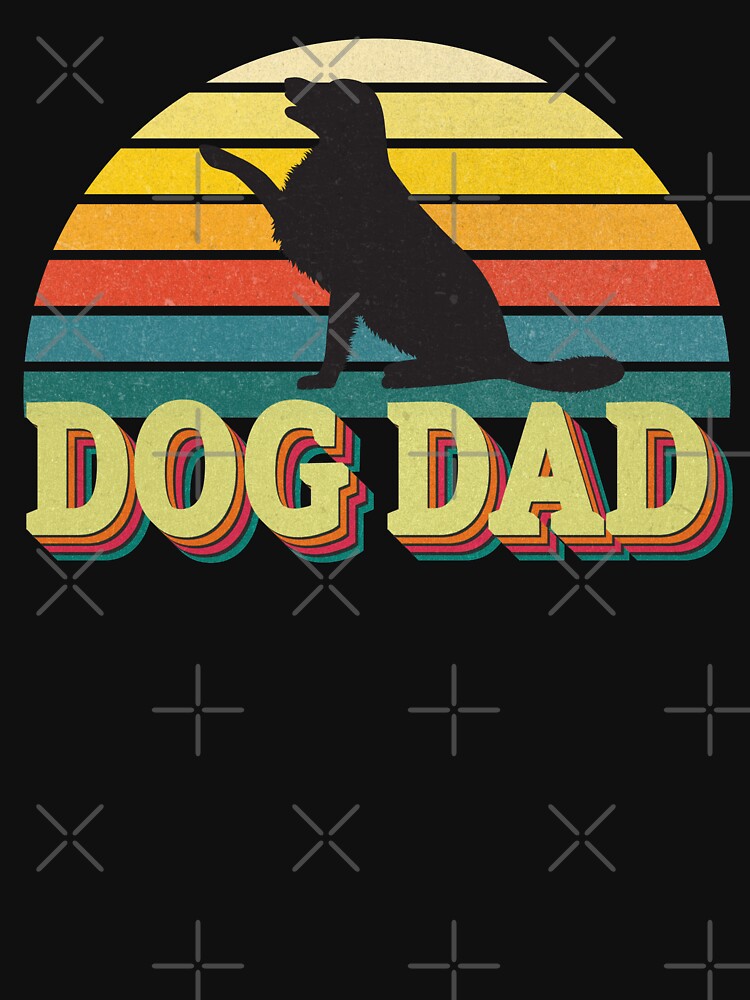 Golden Retriever Dog Dad Puppy Retro Vintage 60s 70s Disco Design by Pingestre T-Shirts, Hoodie, Sweatshirt (Image 3)