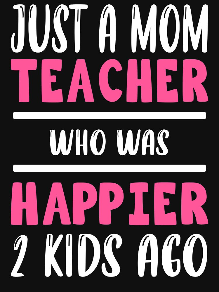 JUST A MOM TEACHER by nasma-shop T-Shirts, Hoodie, Sweatshirt | BlankRebels.com (Image 3)