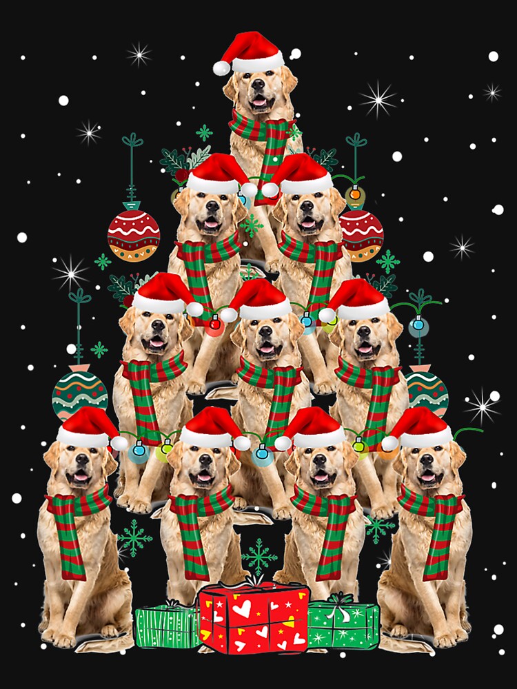 Christmas Tree Dog - Golden Retriever by NiceStore095 T-Shirts, Hoodie, Sweatshirt | BlankRebels.com (Image 3)