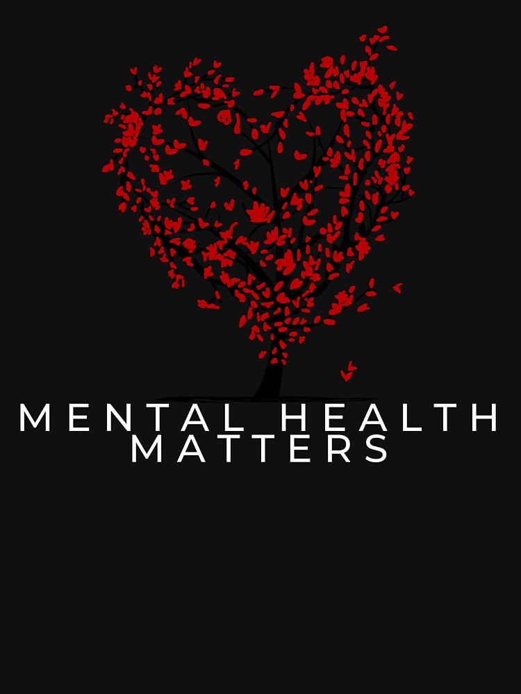 Mental Health Matters Tree by BuraxisQuotes T-Shirts, Hoodie, Sweatshirt | BlankRebels.com (Image 2)