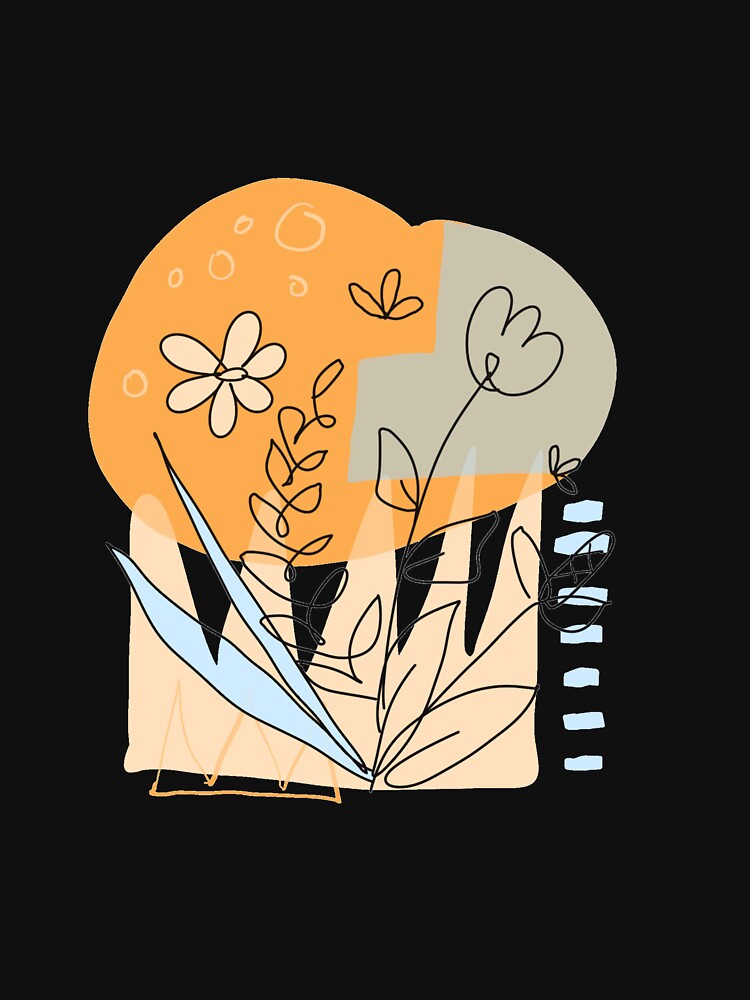 Abstract Art Flower by MY HAPPY PLACE T-Shirts, Hoodie, Sweatshirt | BlankRebels.com (Image 3)
