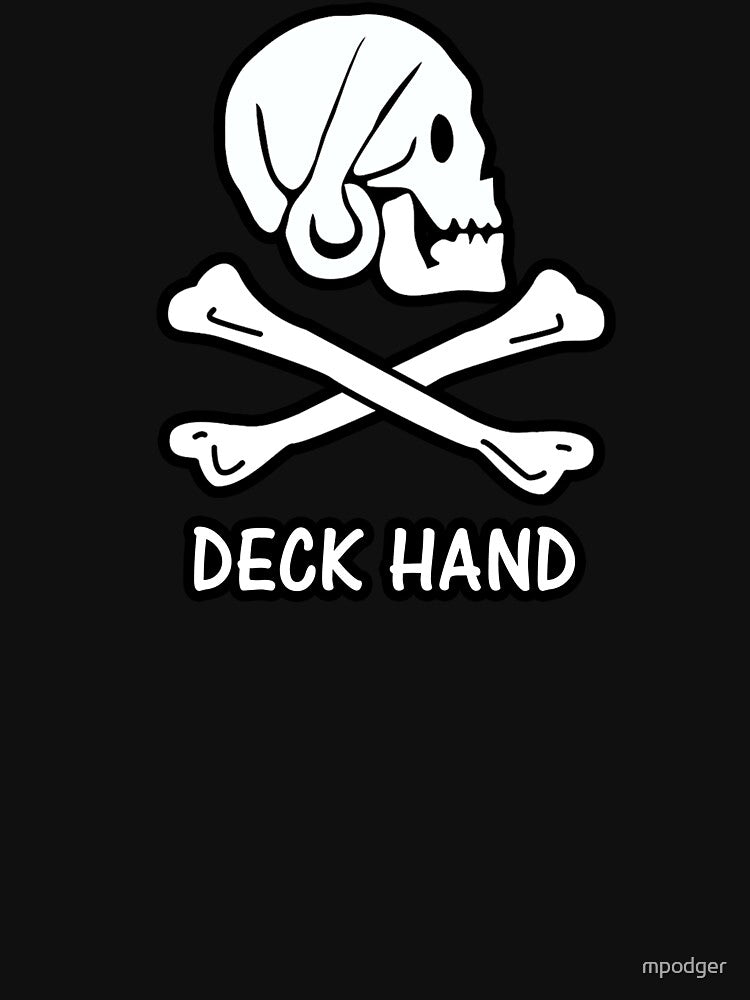 Pirate 25 DECK HAND by mpodger T-Shirts, Hoodie, Sweatshirt | BlankRebels.com (Image 3)