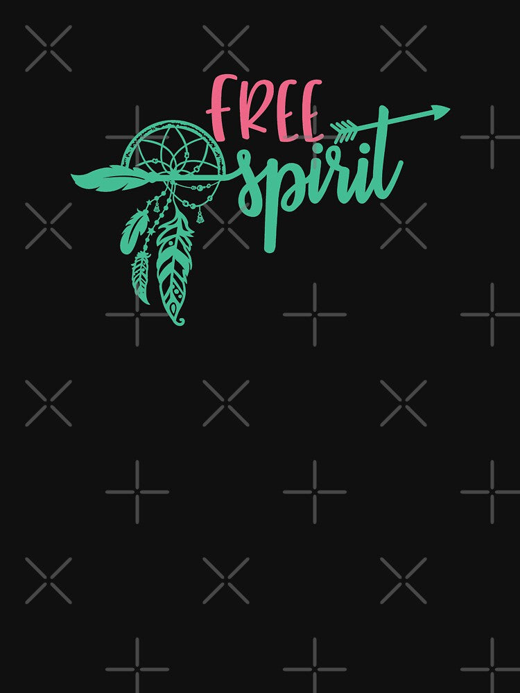 Free Spirit Hippie Boho Vibes Boho Chic by ThreadsNouveau T-Shirts, Hoodie, Sweatshirt | BlankRebels.com (Image 3)