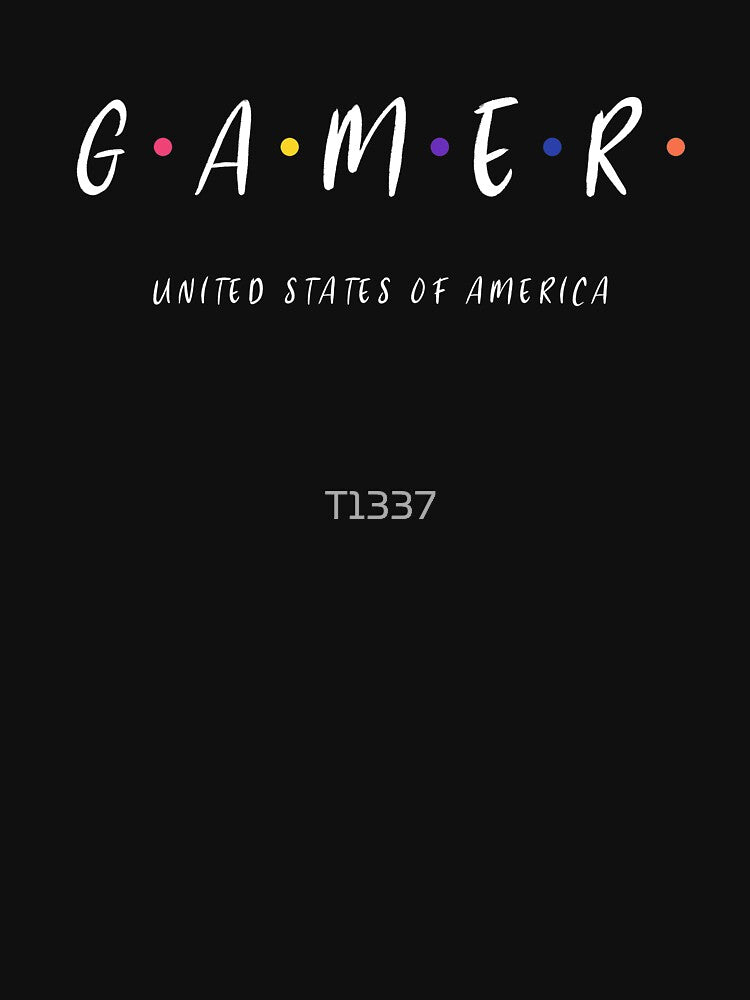 Gamer Friend United States of America version by T1337 T-Shirts, Hoodie, Sweatshirt | BlankRebels.com (Image 3)
