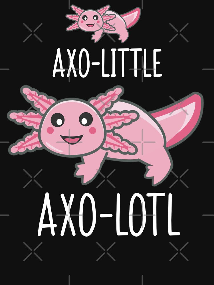 Funny Axolotl Pun Axolittle Axolotl by eternallygifted T-Shirts, Hoodie, Sweatshirt | BlankRebels.com (Image 3)