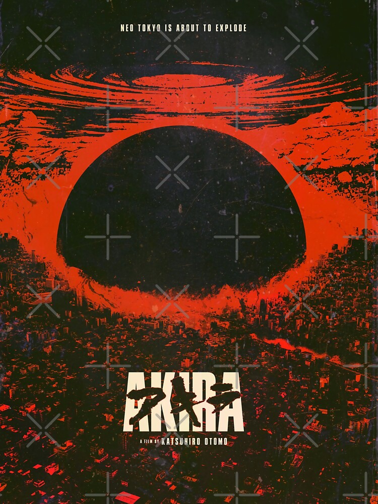 Akira cyberpunk city explosion poster red by Neromancer T-Shirts, Hoodie, Sweatshirt | BlankRebels.com (Image 3)