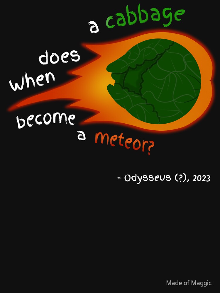 Cabbage Meteor by Made of Maggic T-Shirts, Hoodie, Sweatshirt | BlankRebels.com (Image 3)