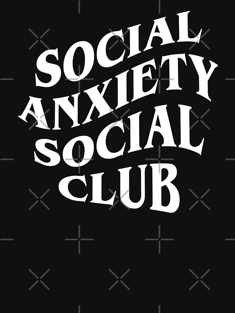 Social anxiety social club by MarcoPolok T-Shirts, Hoodie, Sweatshirt | BlankRebels.com (Image 3)