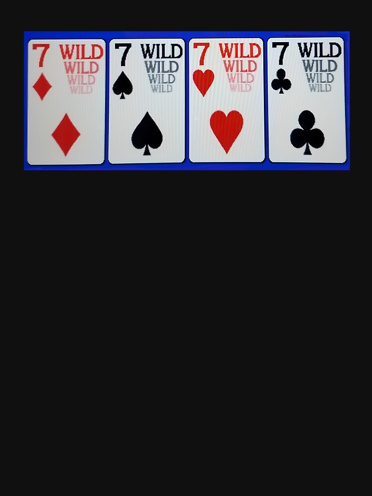 Four Wild Lucky Sevens Las Vegas Casino Poker Jackpot by Way Way Cool T-Shirts, Hoodie, Sweatshirt (Image 3)