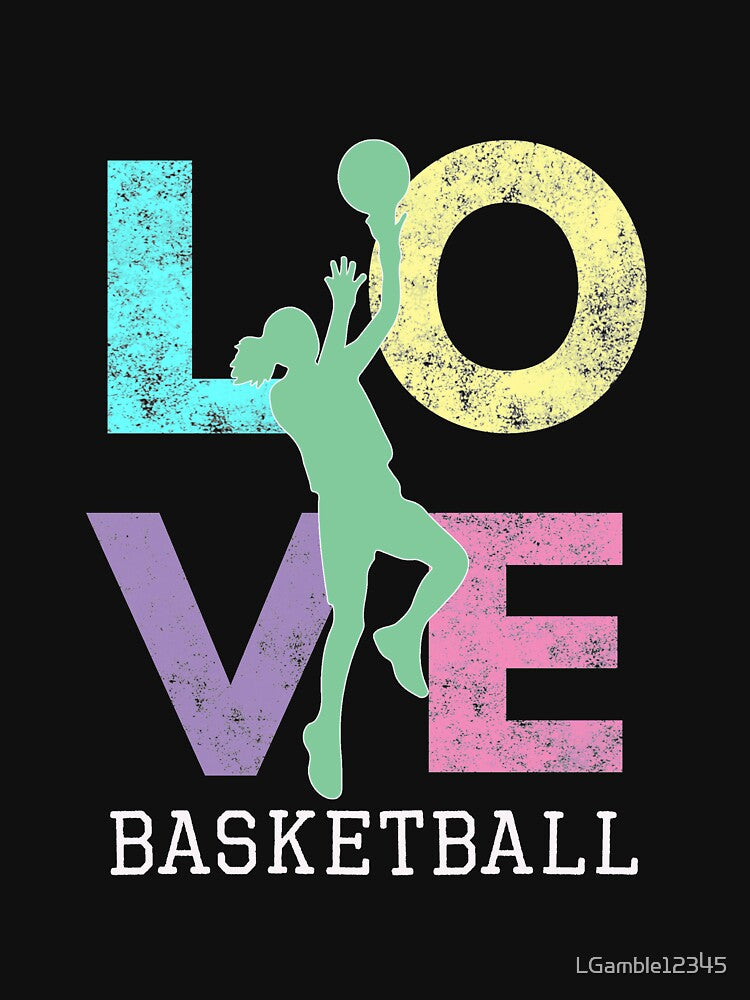 Cute Basketball Lover Girls Gift for Ballers by LGamble12345 T-Shirts, Hoodie, Sweatshirt | BlankRebels.com (Image 3)