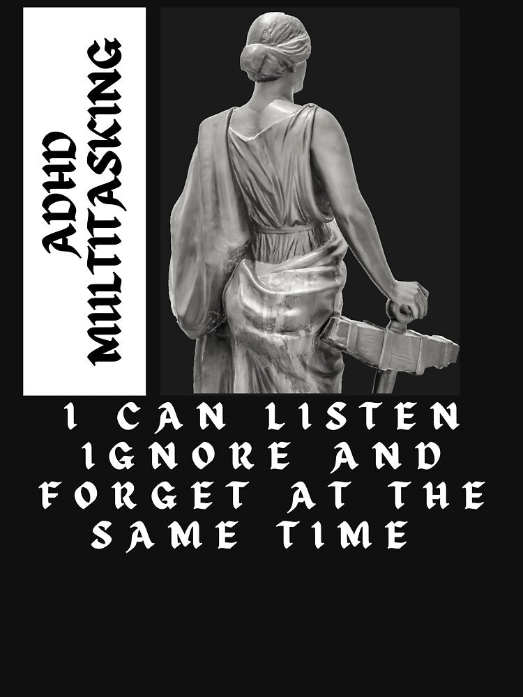 ADHD Multitasking by BuraxisQuotes T-Shirts, Hoodie, Sweatshirt | BlankRebels.com (Image 2)