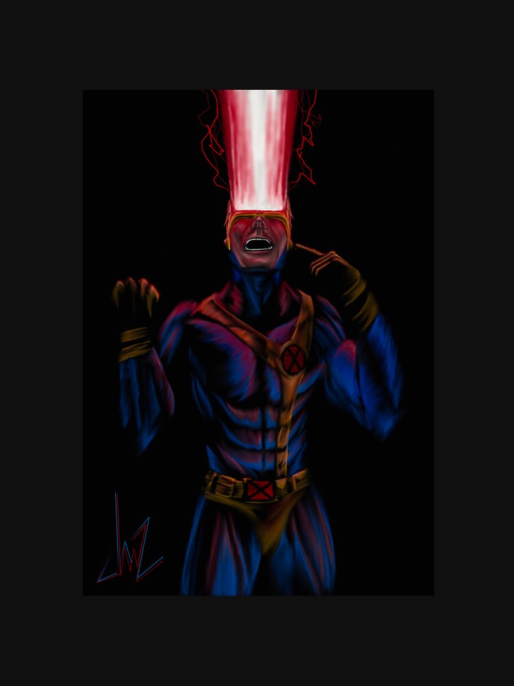 Ultra Blue Discipline (Cyclops) - with background by TheArtOfChaz T-Shirts, Hoodie, Sweatshirt | BlankRebels.com (Image 3)