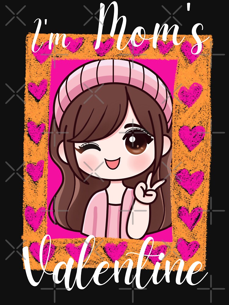 I am mom's valentine by ShopTwentyFour T-Shirts, Hoodie, Sweatshirt | BlankRebels.com (Image 3)