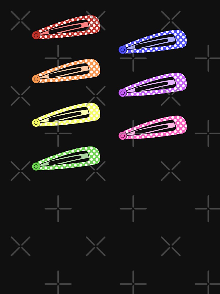 hairclips 90s polka dots pack by Artyselley T-Shirts, Hoodie, Sweatshirt | BlankRebels.com (Image 3)