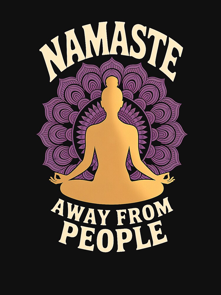 Funny Yoga Gift - Retro Zen Badge by EverydayThreadz T-Shirts, Hoodie, Sweatshirt | BlankRebels.com (Image 3)
