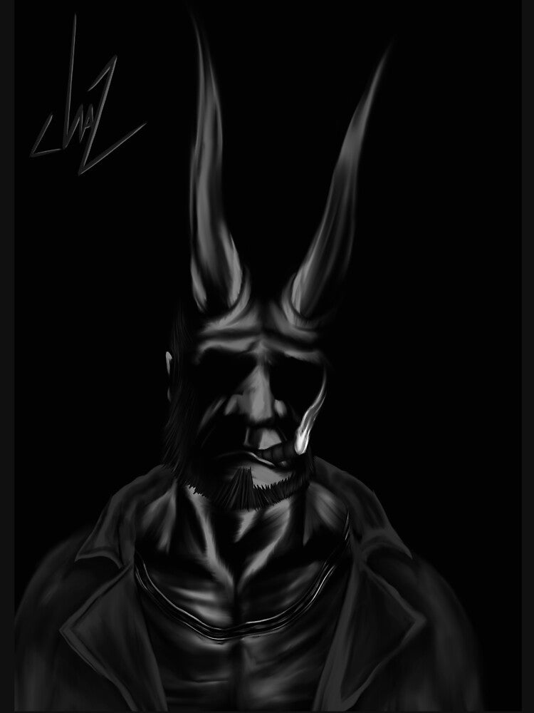Monochrome Boy Hell (Hellboy) Background T-Shirts, Hoodie, Sweatshirt