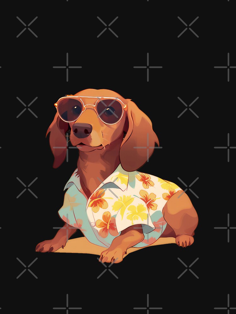 Dachshund by vespira-motion T-Shirts, Hoodie, Sweatshirt | BlankRebels.com (Image 3)