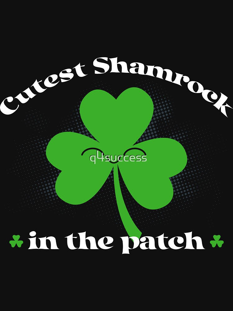 Cutest Shamrock St Patrick's Day Shirts and Tops Gift Ideas by q4success Hoodie, Sweatshirt | BlankRebels.com (Image 2)