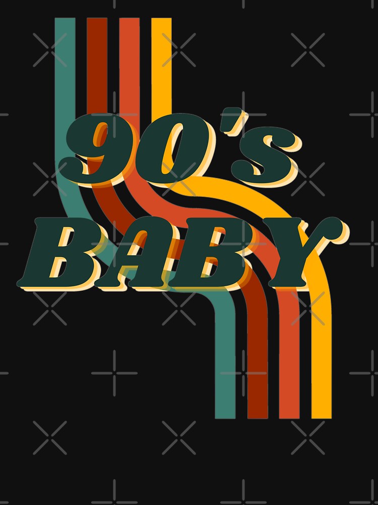 90's Baby Retro Color by Sandi-Pandi T-Shirts, Hoodie, Sweatshirt | BlankRebels.com (Image 3)