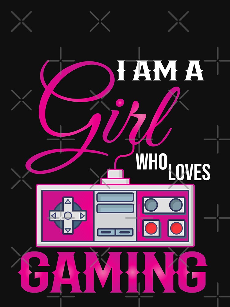 Retro Gmergirl Gambler Saying Gift by AxzoGerman T-Shirts, Hoodie, Sweatshirt | BlankRebels.com (Image 3)
